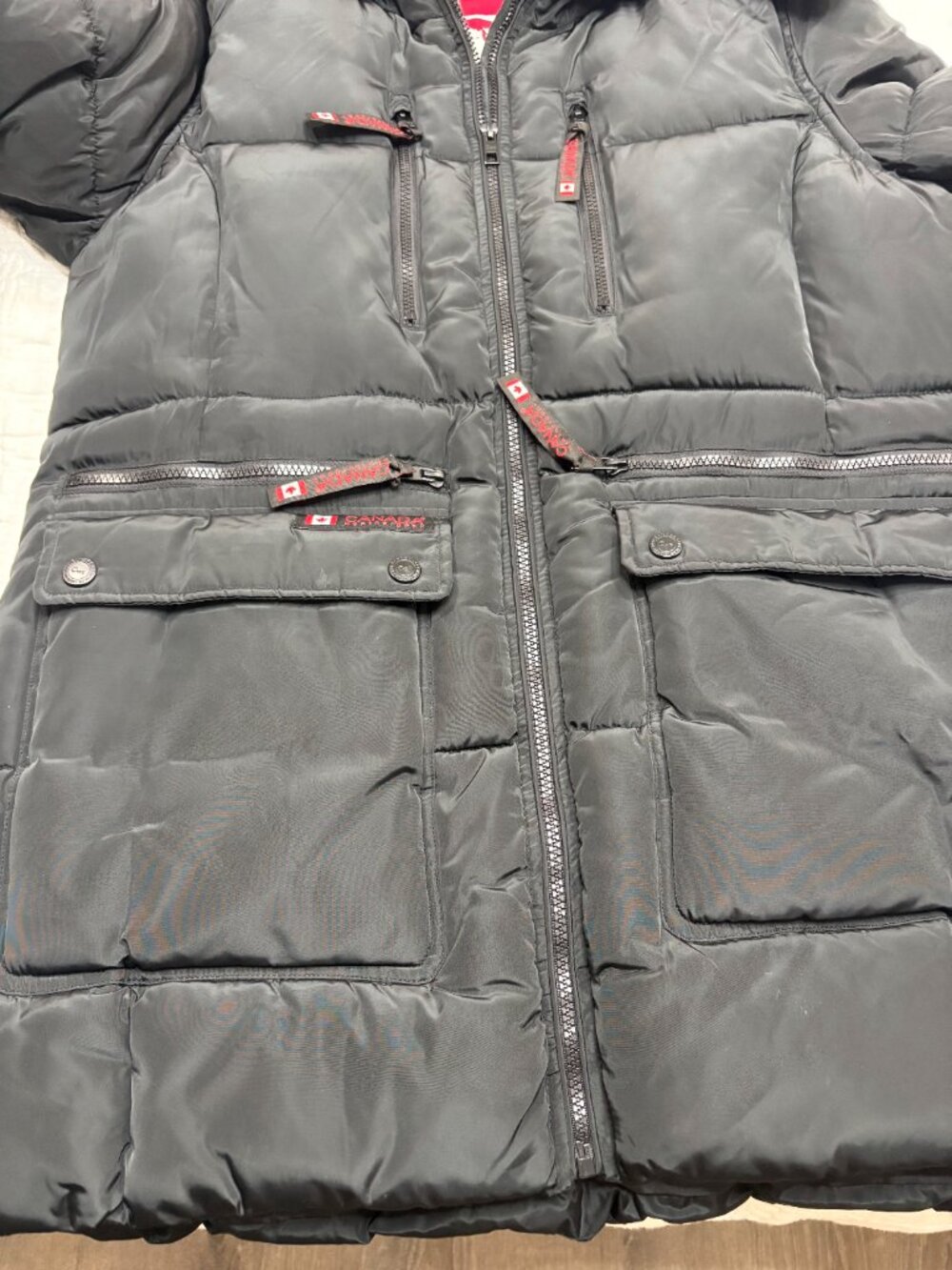 Canada Weather Gear Women’s Black Winter Coat Jacket – Size XL - Picture 4 of 6
